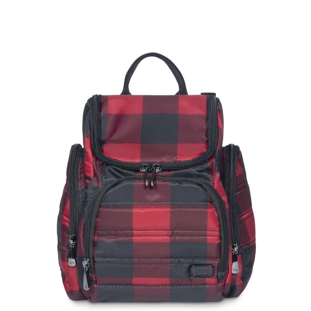 Lug Caddy Toiletry Case - RARE Buffalo Check Red NWT